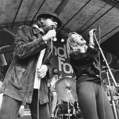 Marie Bergman på Roskilde Festival 1988